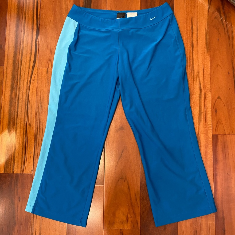 Blue Nike Leggings